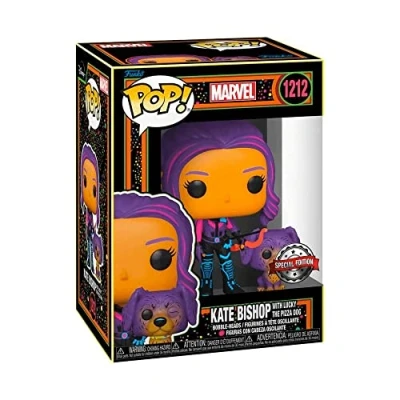 Afbeelding van Funko Pop! Marvel: Hawkeye (2021) Kate Bishop with Lucky Blacklight Exclusive
