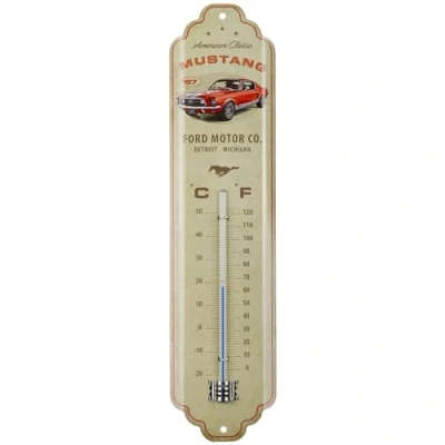 Afbeelding van Thermometer Ford Mustang GT 1967 Red