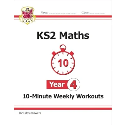 Afbeelding van KS2 Maths 10 Minute Weekly Workouts Year 4