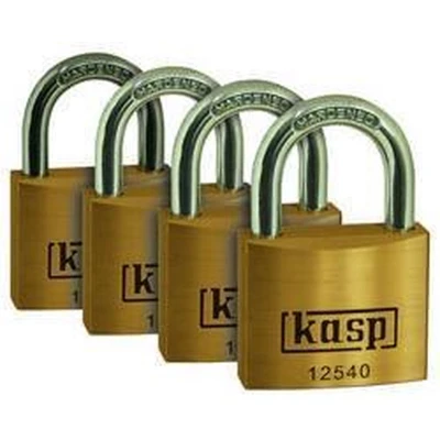 Afbeelding van Kasp K12520D4 Hangslot 20 mm Gelijksluitend Goud geel Sleutelslot