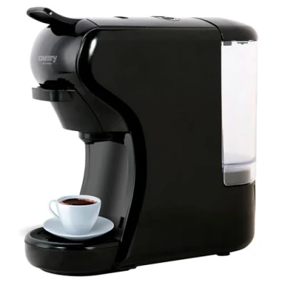 Afbeelding van Camry Multi Capsule espressomachine CR 4414bb Pompdruk 19 bar 1450 W Zwart, Koffiezetapparaat met cupjes, Zwart