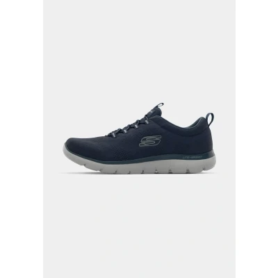 Afbeelding van Skechers Wide Fit Summits Sneakers laag navy, Heren, Maat: 43, Navy Textiel/ synthetisch