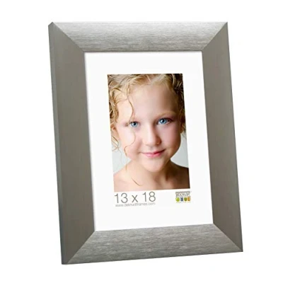 Afbeelding van Deknudt Frames fotolijst S023D7 brons breed aluminium 20x30 cm