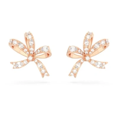 Afbeelding van Swarovski dames VOLTA PE FIG S BOW WHI/ROS in de kleur Roségoud