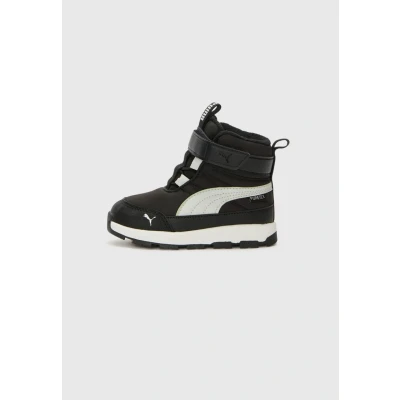Afbeelding van PUMA Evolve Puretex AC+inf, uniseks kindermaat, Veelkleurig (Zwart Asgrijs Wit)