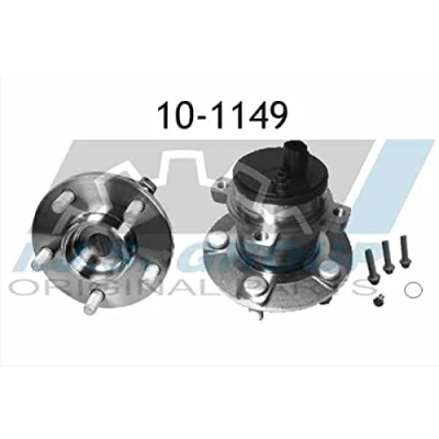 Afbeelding van IJS GROUP 10 1149 Wiellagerset Achteras Met ingebouwde ABS sensor 136mm FORD: Focus 2
