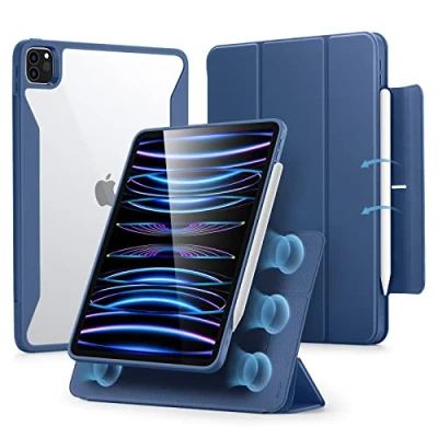 Afbeelding van ESR Rebound Hybrid 360 Hoes Blauw Geschikt voor Apple iPad Pro 11 (2021/2022)