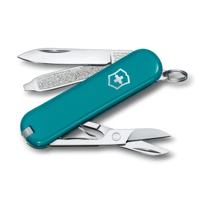 Afbeelding van Victorinox Classic SD zakmes Mountain Lake 7 functies RVS