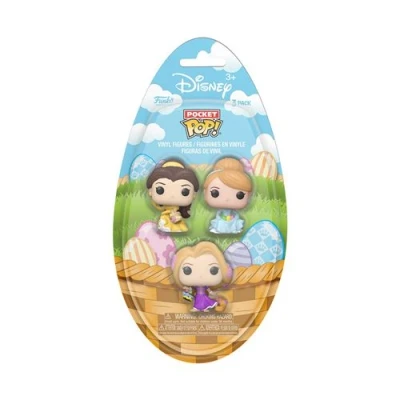Image de Pack 3 Figurines Funko Pocket Pop Disney Easter Princess