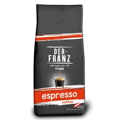 Afbeelding van Der Franz UTZ Espresso Koffie Volle Bonen 1000g