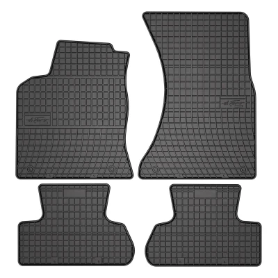 Afbeelding van FROGUM 0725 Vloermatset Rubber voor en achter 4 Zwart Op maat gemaakt AUDI: Q5