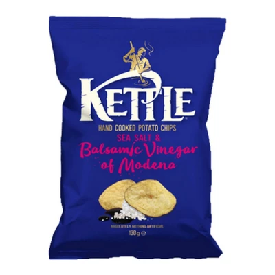 Afbeelding van Kettle Chips Balsamico Vinegar 130 x 10 gram