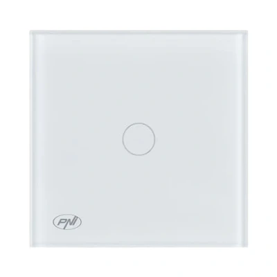 Afbeelding van PNI CS101W touch schakelaar, led, 800 W, trap/kruisschakeling, wit