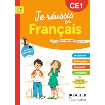 Afbeelding van JE REUSSIS EN FRANCAIS CE1 (+ LIVRE AUDIO OFFERT)