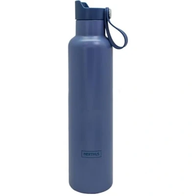 Afbeelding van NERTHUS FIH 1342 CLICK &amp; DRINK! dubbelwandige sportfles van 750 ml met drukdop, hydratatie en stijl in premium design