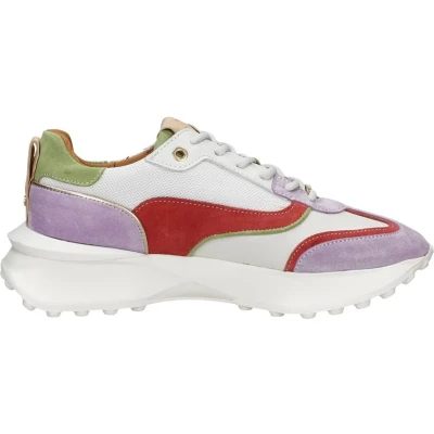 Afbeelding van Fred de la Bretoniere LAGE Sneakers laag, Dames, Maat: 37, Multi Veloursleer