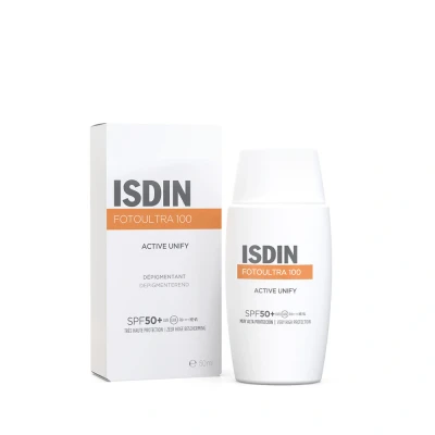Afbeelding van Isdin UV Care Foto Ultra Active Unify SPF+ Lotion 50ml