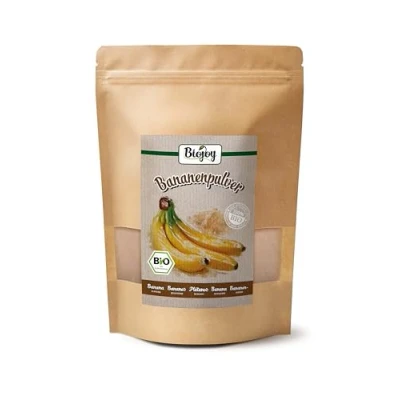 Afbeelding van Biojoy Biologisch bananenpoeder (500 g), ideaal voor melk en shake, zonder additieven