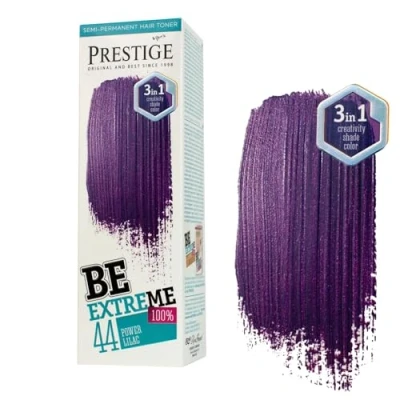 Afbeelding van Prestige BeExtreme Power Lilac Haarverf Paars Semi Permanente Haarkleuring Zonder Ammoniak/Peroxide/PPD/Parabenen