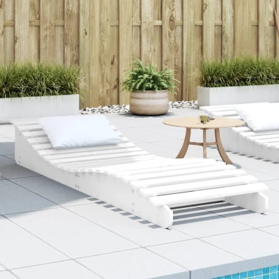 Afbeelding van Ligbed 205x60x31,5 cm massief grenenhout wit
