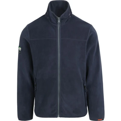 Afbeelding van Superdry Active Full Zip Fleece Heren Blauw M
