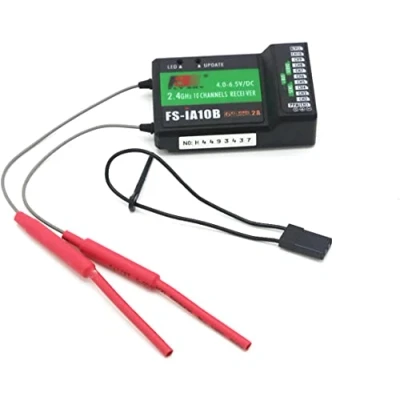Afbeelding van Yangers Flysky FS IA10B 10 kanaals ontvanger 2,4 GHz AFHDS 2A RC zender voor I4 I6 I6X I6S GT2G GT2E I8 I10 TH9X CT6B GT5 GT3C IT4S TM10
