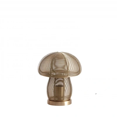 Afbeelding van Light&amp;living Tafellamp Ø20x24 cm MUSHROOM licht goud