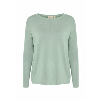 Afbeelding van Fransa Trui, Dames, Maat: Small, Green bay