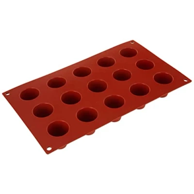 Afbeelding van Silikomart 20.019.00.0065 siliconen bakvorm, terracotta, 3,5 cm