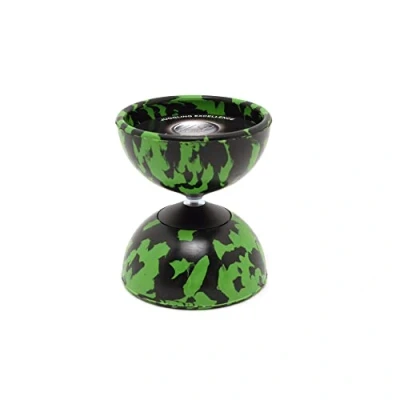 Afbeelding van Mister Babache Diabolo medium harlekijn, 3379, zwart/groen, geen maat
