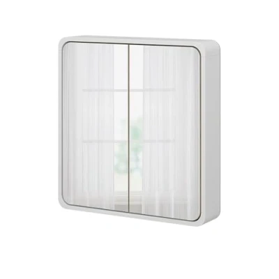 Afbeelding van Vicco Arla Badkamer spiegelkast 60 x cm Wit/eiken