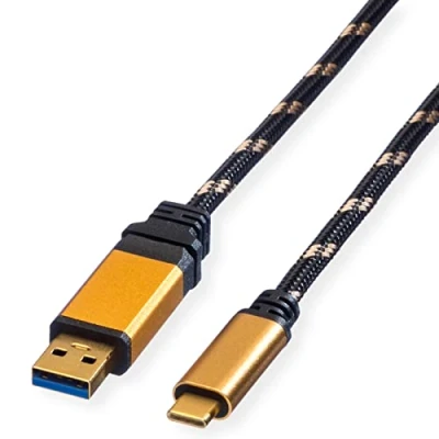 Afbeelding van ROLINE GOLD USB 3.2 Gen 1 kabel, A C, M/M, m