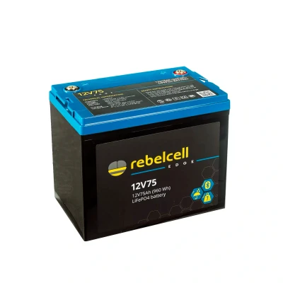 Afbeelding van 12V75 EDGE LiFePO4 accu