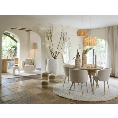 Afbeelding van Light &amp; Living Hanglamp Rafaella Raffia 51cm