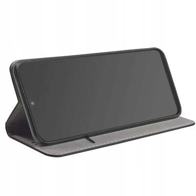 Afbeelding van Jaym, Folio hoesje Geschikt voor Samsung Galaxy A33 5G magnetische functie standaard, Zwart