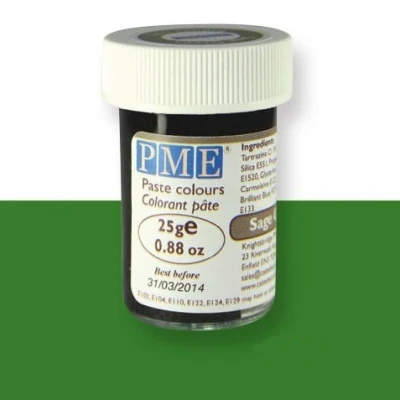 Afbeelding van Kleurstof gel PME Sage Green 25 gram