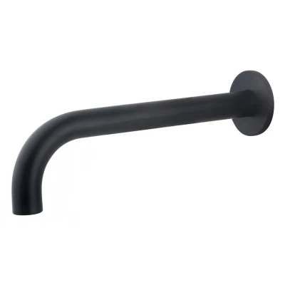Afbeelding van Wiesbaden inbouw uitloop rond 25cm 1/2&#039;&#039; mat zwart