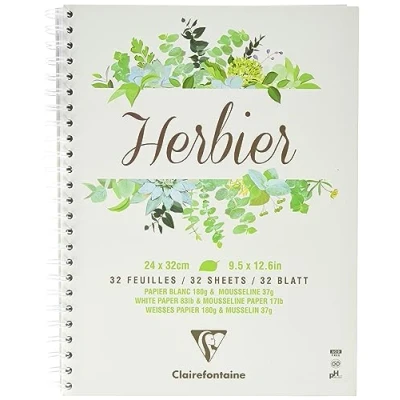 Image de CLAIRFTN HERBIER R.I. 24X32CM 180G 64P