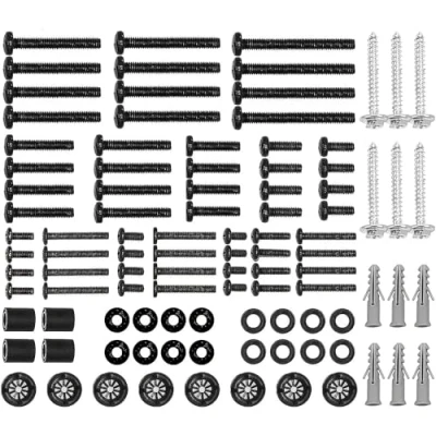 Afbeelding van Suptek 88 stuks M4 M5 M6 M8 tv houderschroeven voor de meeste tv&#039;s tot 80 inch, universele boutbevestigingssets, VESA schroeven