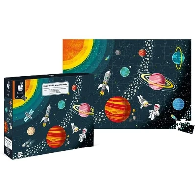 Image de Puzzle éducatif 100 pièces Janod Système solaire