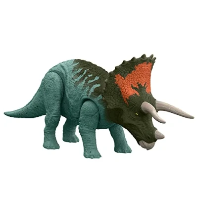 Afbeelding van Jurassic World Dominion Roar Strikers Triceratops Actiefiguur Dinosaurus Speelgoed