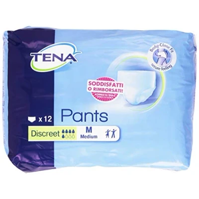 Afbeelding van Tena Pants Discreet mt M 12 st Incontinentie broekjes