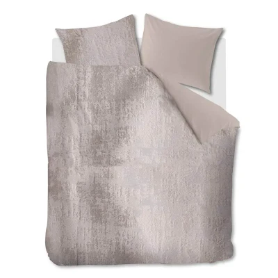 Afbeelding van At Home With Marieke AHWM Dekbedovertrek Textures Light Grey 200x200 Grijs