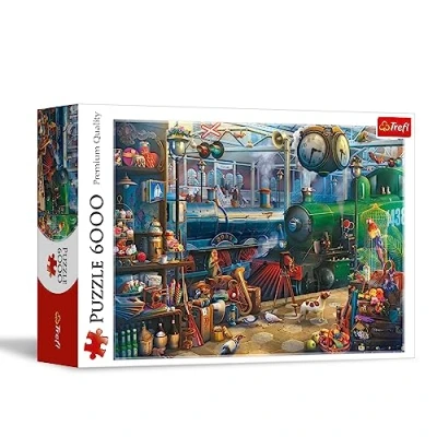 Afbeelding van Trefl Puzzels 6000&quot; Treinstation