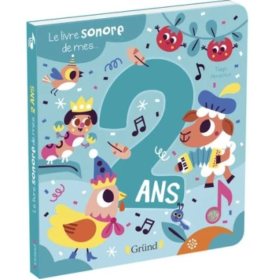 Image de Le Livre sonore de mes 2 ans avec 6 puces À partir