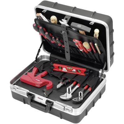 Afbeelding van Cimco Lehrlingskoffer Sanitär Gereedschapskoffer (met inhoud) Sanitair (l x b h) 365 455 205 mm