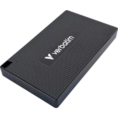 Afbeelding van Verbatim Metal Mini 512GB SSD Extern draagbaar USB C 3.2 512 GB Compatibel met Windows en Mac OS zwart