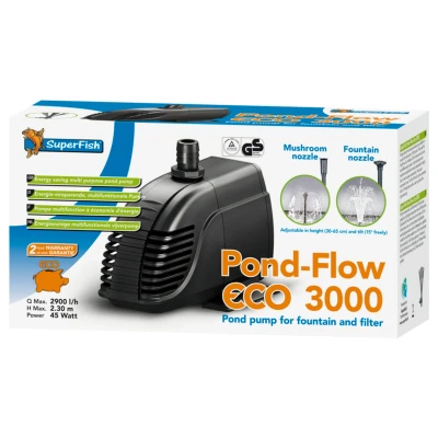 Afbeelding van Superfish Pond Flow Eco Pompen 3000 l/h