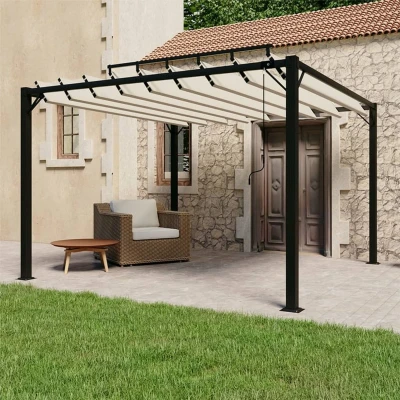 Afbeelding van vidaXL Prieel Taupe 3 x m