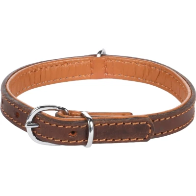 Afbeelding van Halsband Gevoerd Memphis Bruin 26 32 cm x 1,4 5 mm